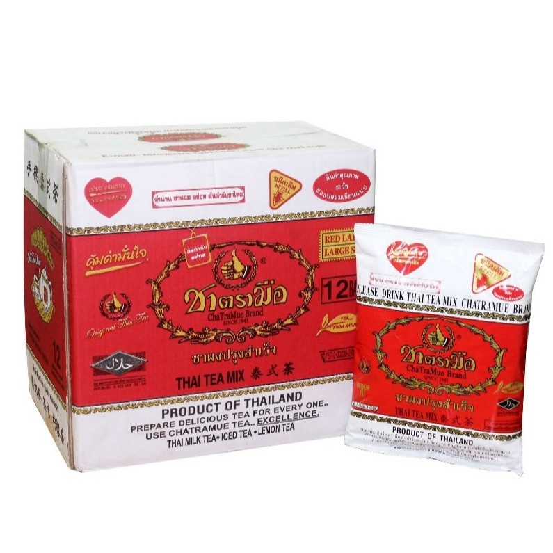 

Thai Tea Chatramue 400gr - Karton (12pcs)