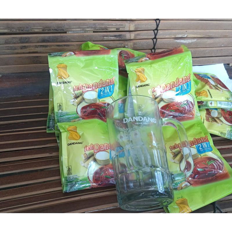 

Teh Dandang 2 in 1 4 Renceng (4x10pcs) Free Gelas