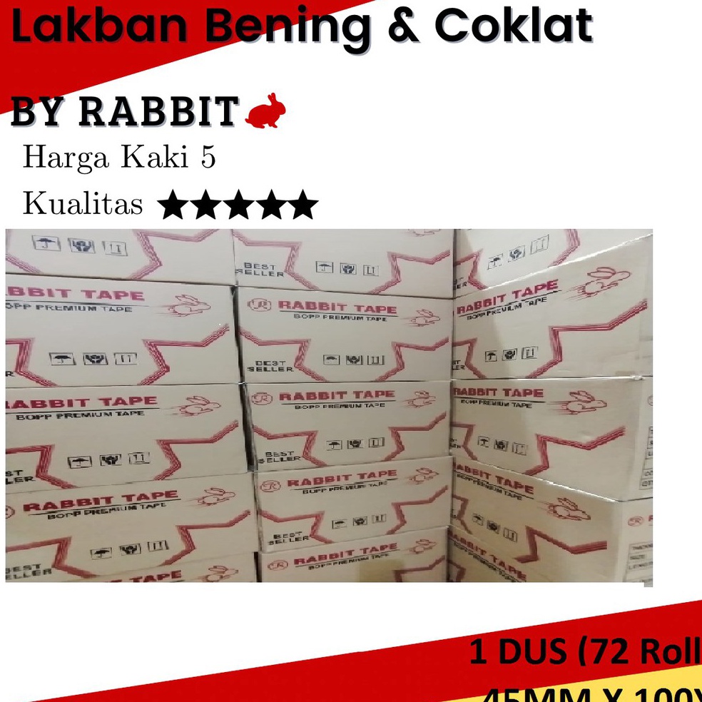 

Lakban 2inch 45mm x 1Yard 45MC Lakban Bening Coklat 1Dus 72Rol 2 inch 45 mm x 1 Yard harga dus KODE E3D2