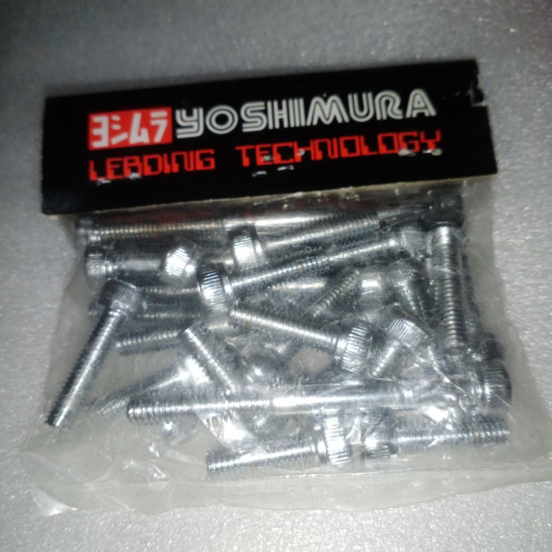 Baut L mesin Crome Suzuki smash titan Yoshimura