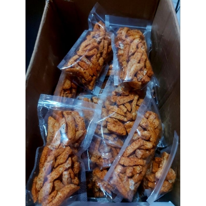 

Basreng dan soes coklat kemasan mini