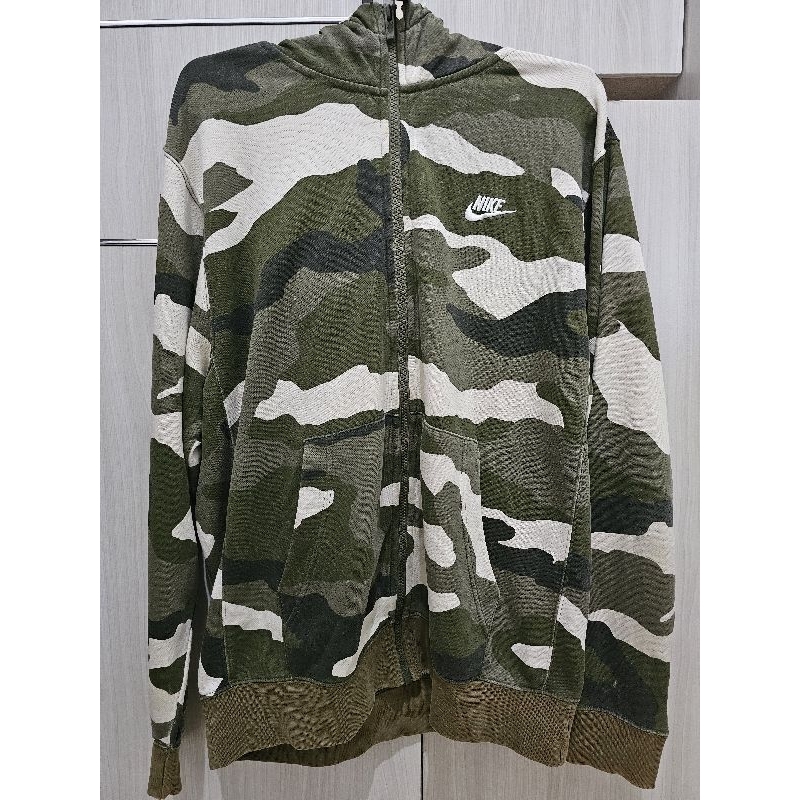 Nike Camo Hoodie Zip