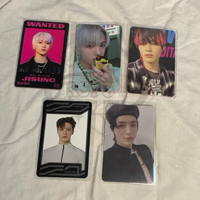 OFFICIAL PHOTOCARD JENO KIHNO JISUNG CHENLE GLITCH MODE