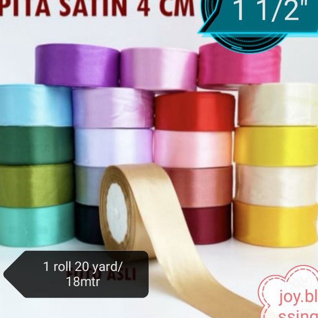 

KP8 PITA SATIN 1 12 4 CM per roll
