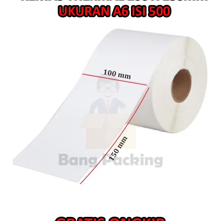 

Murah Kertas Termal 1x15mm Ukuran A6 Isi 5 Pcs Label Thermal 1x15mm Kertas Thermal Roll Label Printer Roll Kertas Cetak Resi Kertas Marketplace Label Sticker Thermal Label Barcode Kertas Print 4x6 Kertas Printer Barcode