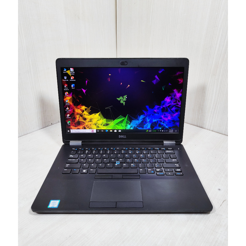 Laptop Dell Latitude E7470 Intel Core i5 Gen 6 SSD 256 NVME Bergaransi