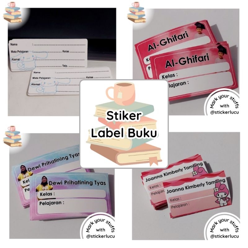 

Sticker Label Buku Pelajaran