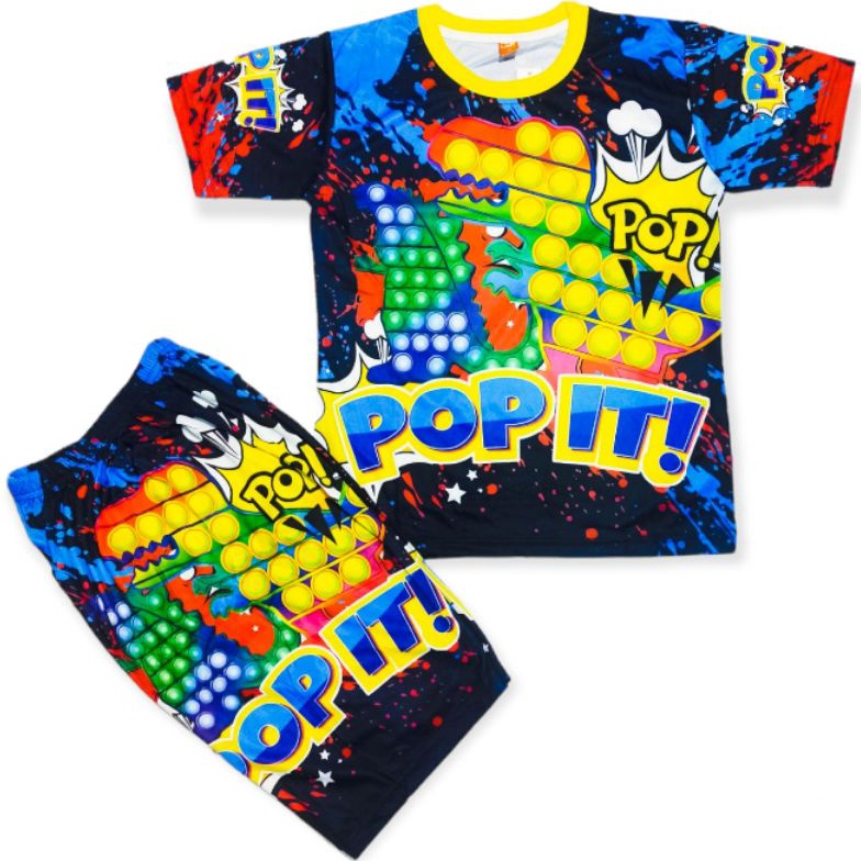 GEBYAR PROMO SETELAN BAJU ANAK POP ITSETELAN MOTOR CROSS