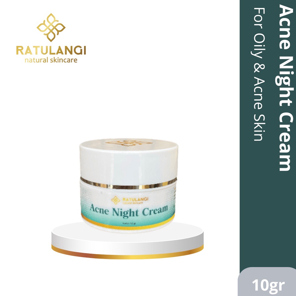 KODE N22C Ratulangi Natural Skincare ACNE NIGHT CREAM