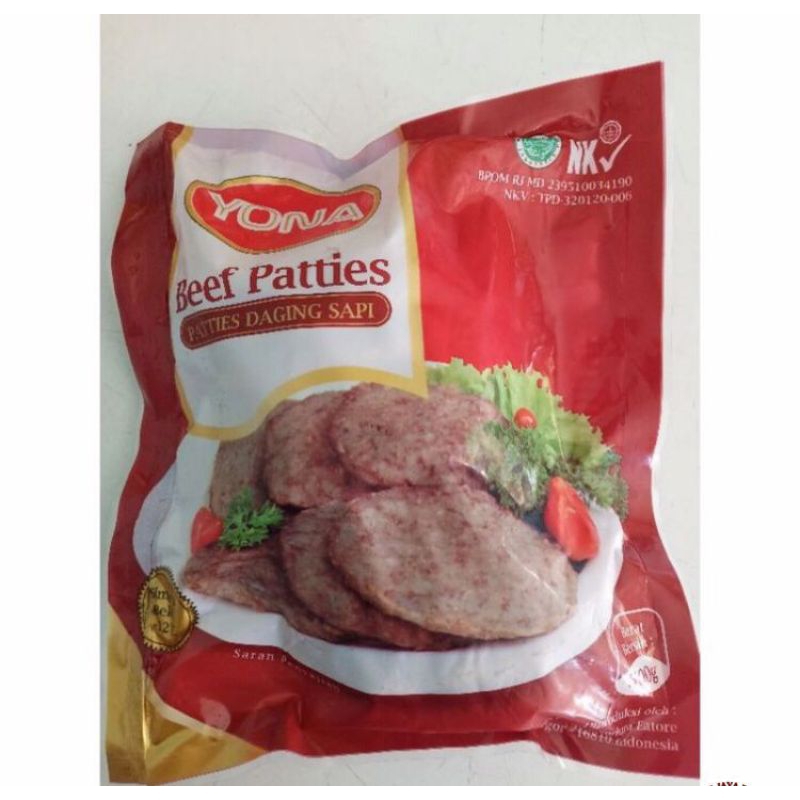 

YONA BEEF PATTIES / YONA PETTIES / YONA BEEF BURGER 500gr