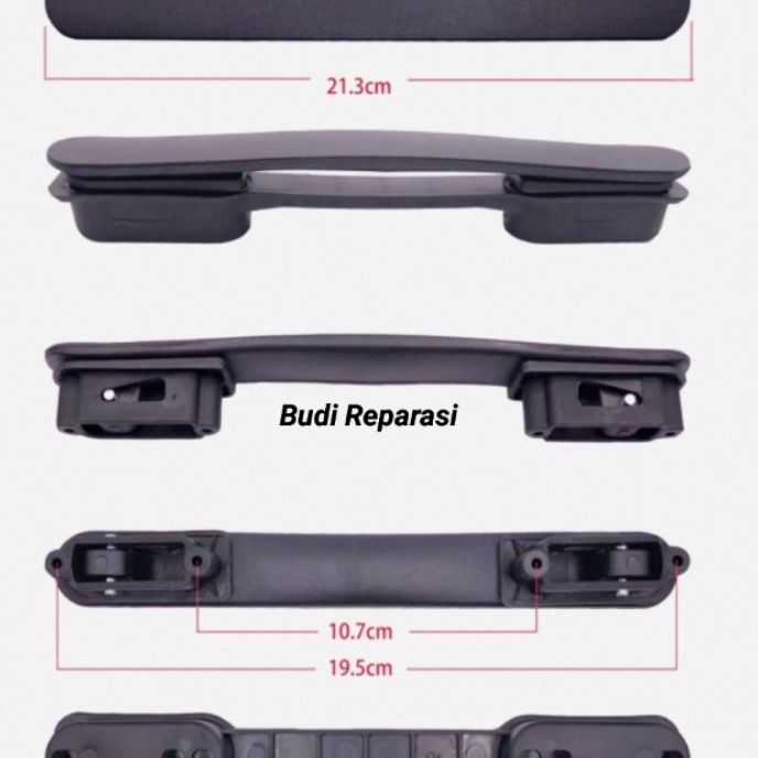 Potongan Strap Koper Delsey Gagang Koper Delsey  Handle Koper Delsey High Quality ujung Bulatoval