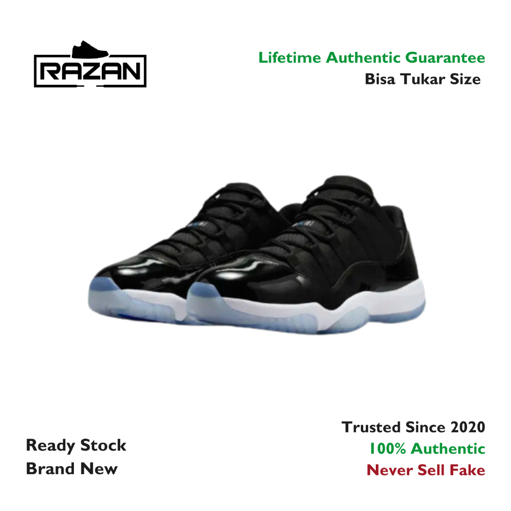 Air Jordan 11 Retro Low Space Jam 100% Authentic Original