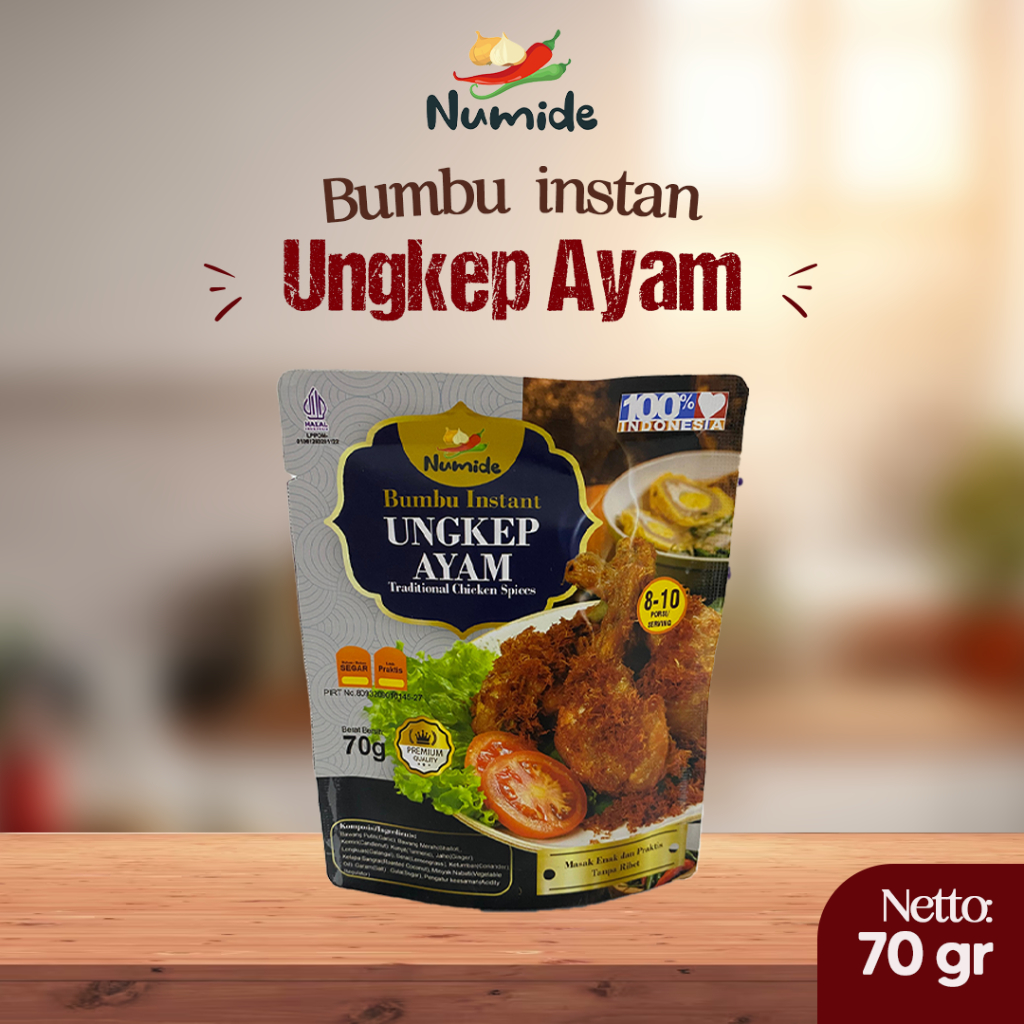 

Numide Ungkep Ayam Bumbu Instan Siap Saji Praktis