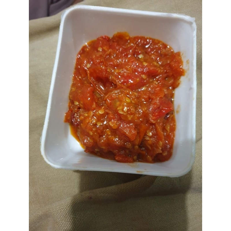 

Sambal Trasi/toples 150 ml
