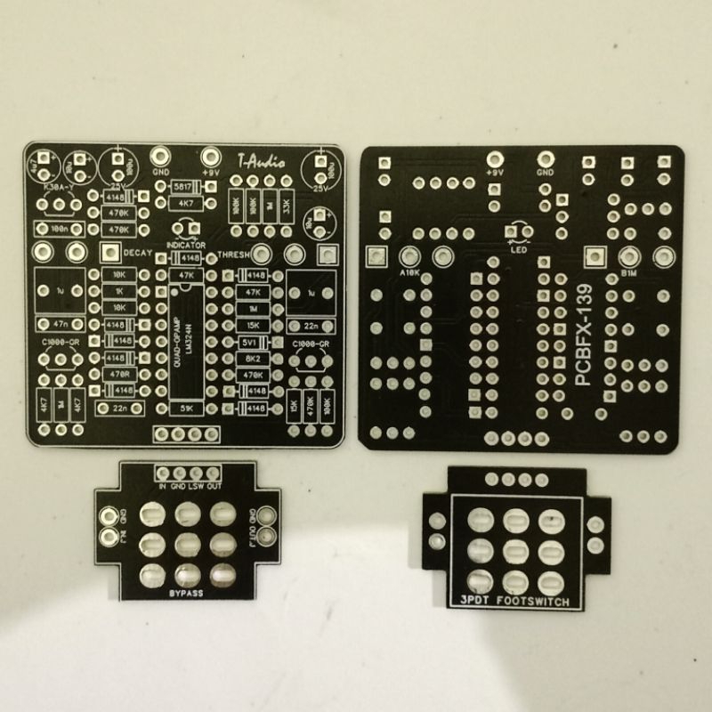 T-Audio PCBFX-139 Based on LPM23 Noise Gate Guitar Effect Stompbox PCB DIY