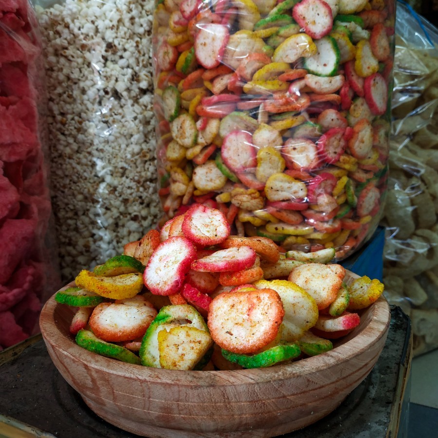 

kerupuk seblak pedas coin 5 gr