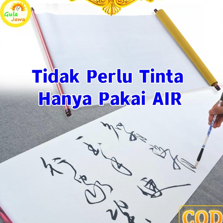 

Kain Gulung Reusable Untuk Latihan Menulis Kaligrafi tidak perlu tinta hanya pakai AIR g W4B7