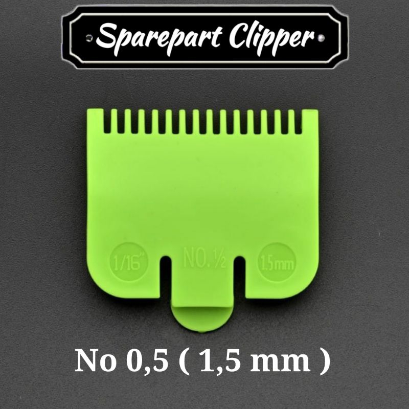 Sepatu Clipper No 0,5 Guard Clipper Ukuran 1,5 mm Sparepart Clipper