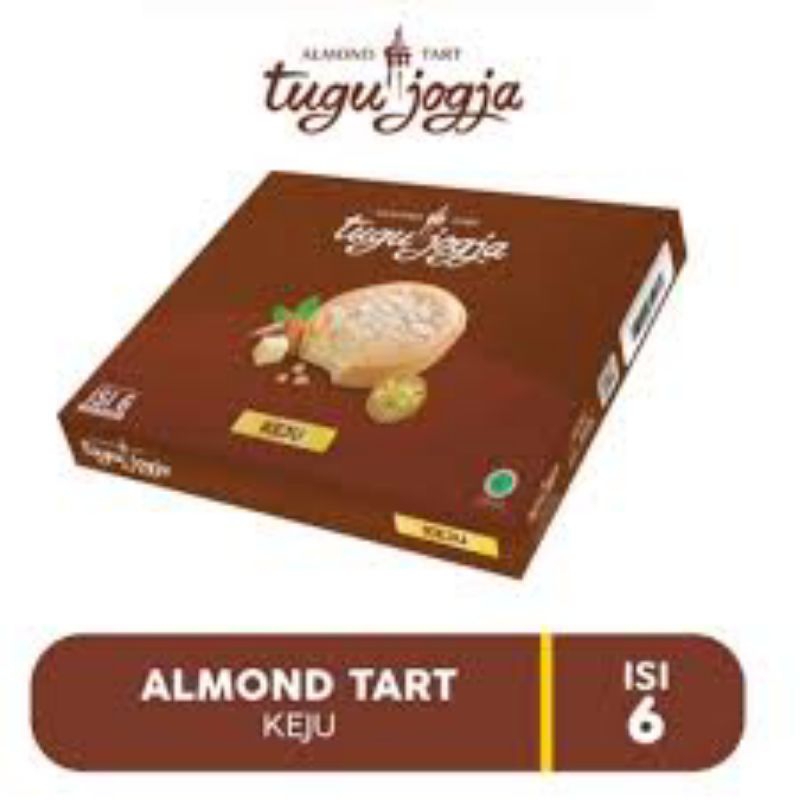 

ALMOND TART TUGU JOGJA ISI 6 RASA COKLAT/KEJU OLEH OLEH JOGJA