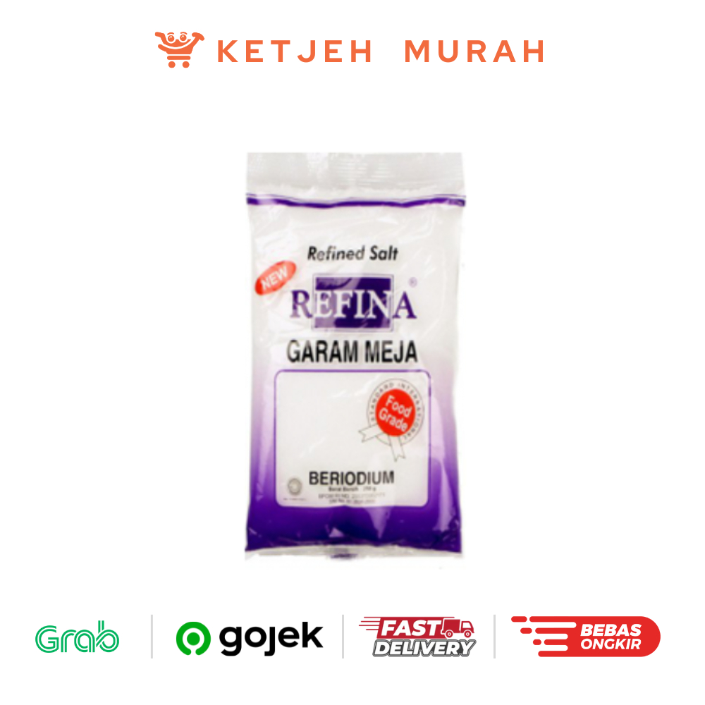 

Garam Meja Refina Refill 500 Gram 1 Pcs