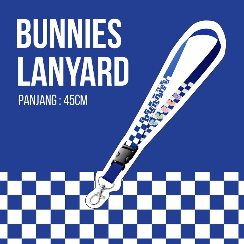 

[FANDOM LANYARD] Bunnies Lanyard nwjns minji hanni danielle haerin hyein