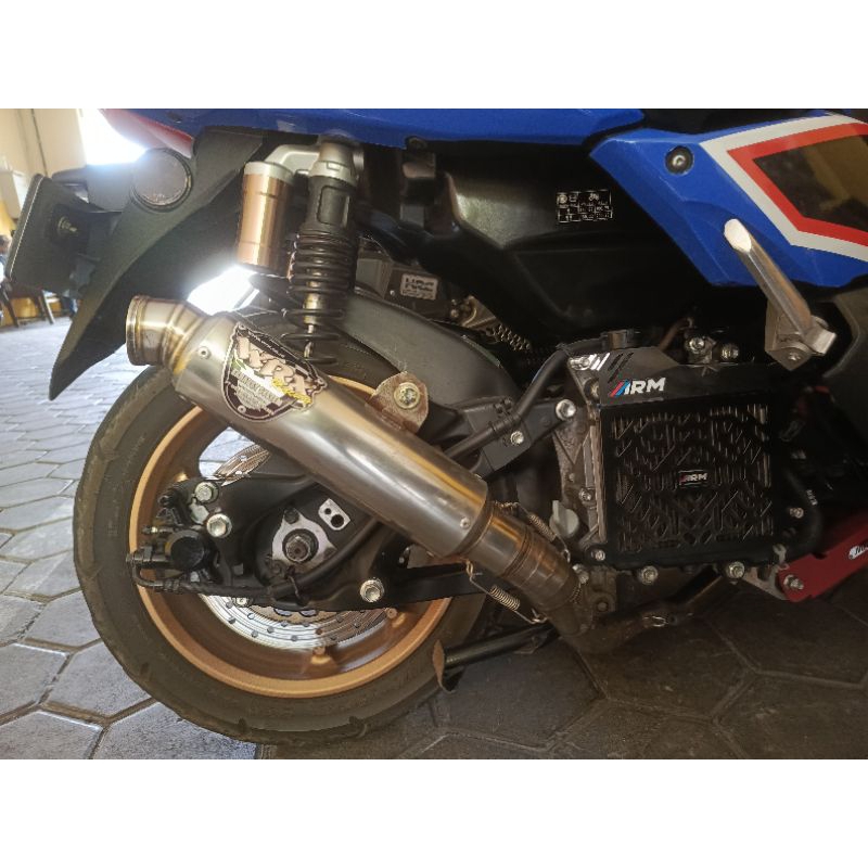 KNALPOT WRX GP5 ORIGINAL NMAX NEW / AEROX NEW