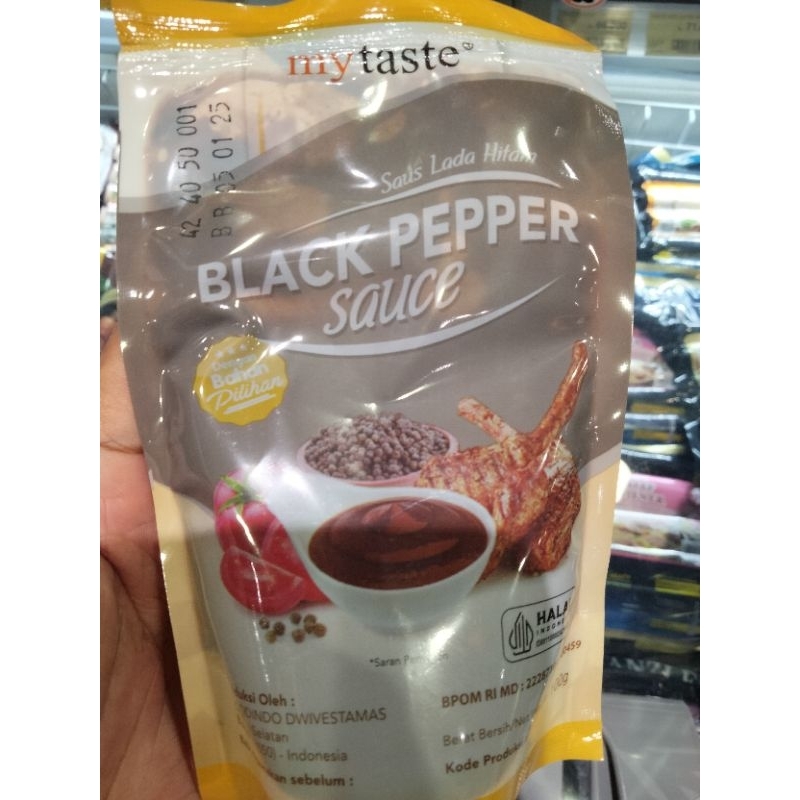 

Saus lada hitam instan 500gr