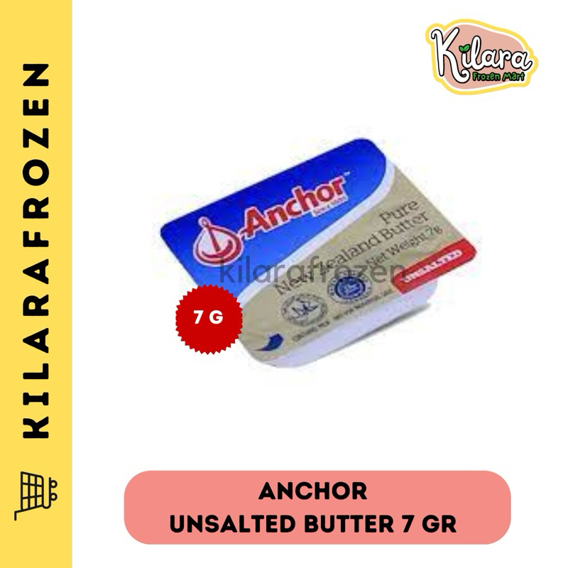 ANCHOR UNSALTED BUTTER 7GRAM / BUTTER MPASI BAYI