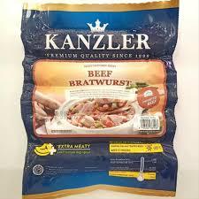 

Kanzler Beef Bratwurst 360gr