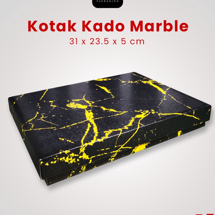 

KP8 Kotak Kado Marble Gift Box Tshirt Kotak Hadiah Pakaian Polos B52