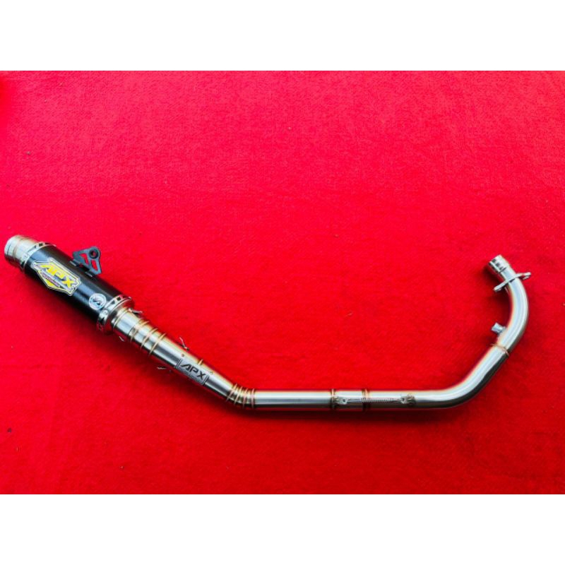 Knalpot SATRIA FU SONIC SUPRA GTR 150 CC /180 CC/200 CC Original APX Racingexhaust