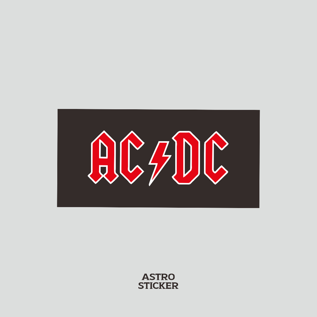 

STICKER ACDC AESTETIC FOR TUMBLER, CASING HP, PC, CASING LAPTOP, COVER BUKU, MOTOR, MOBIL, LEMARI, JENDELA, CERMIN