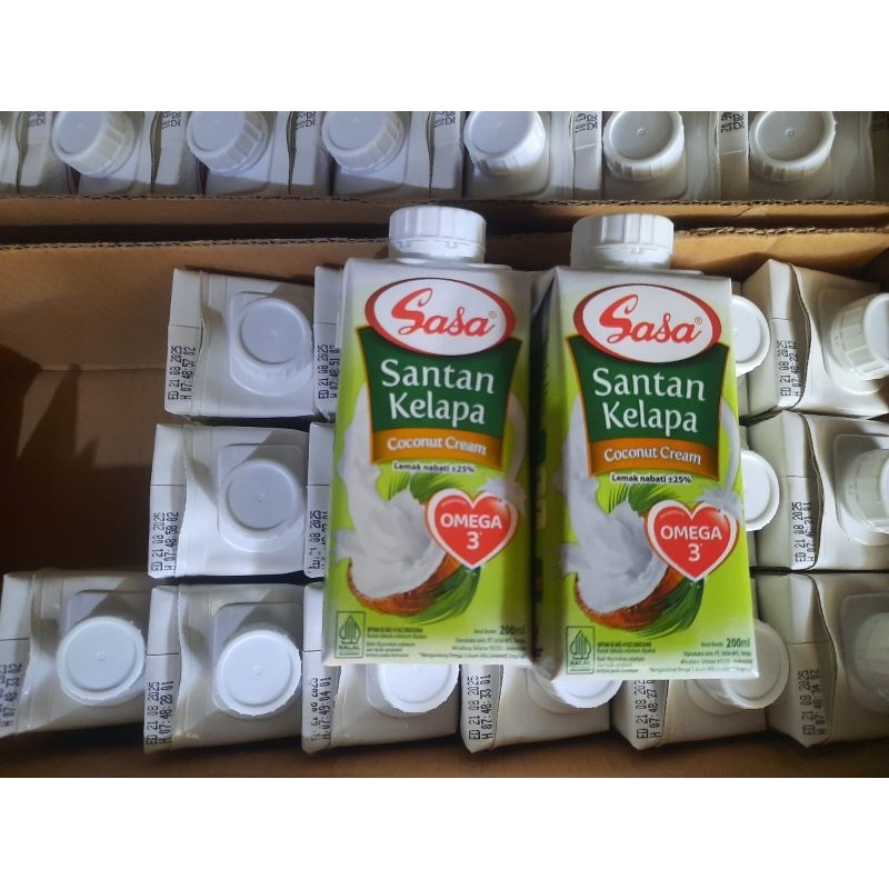 

Sasa Santan Cair Kelapa Sasa 200ml Coconut Cream/ Sasa Santan Kelapa *FEARSA.ID*