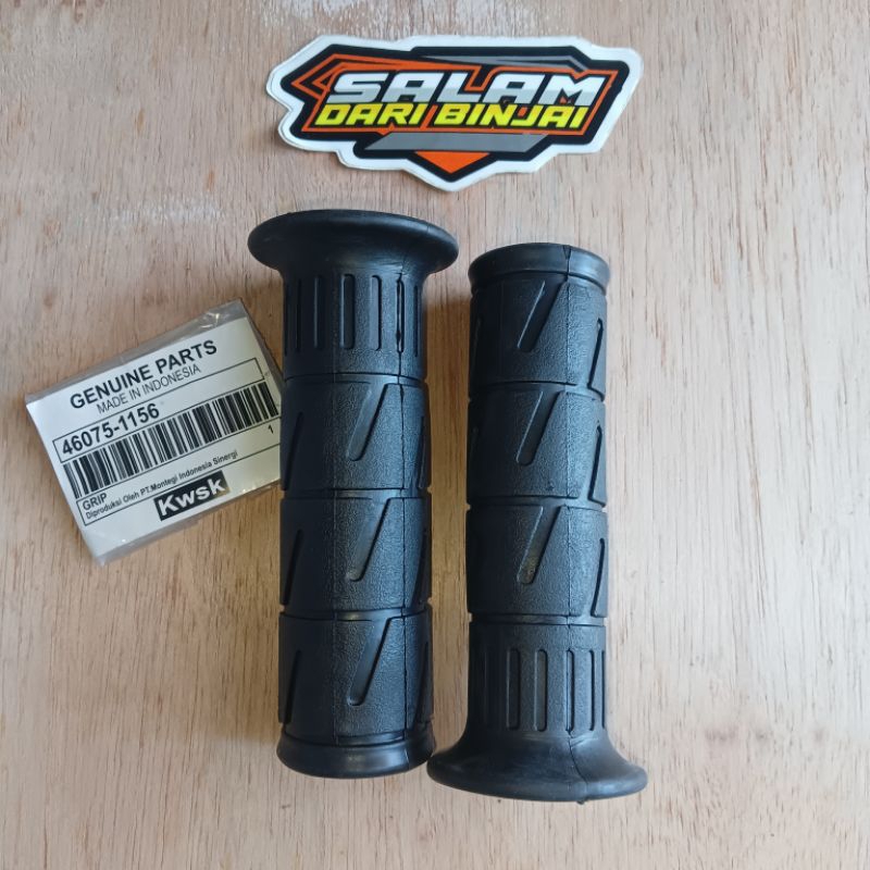 Handgrip Kawasaki / Handfat Kawasaki Ninja / Handgrip Kaze Sarung Gas Hitam Kaze Kawasaki Ninja Univ
