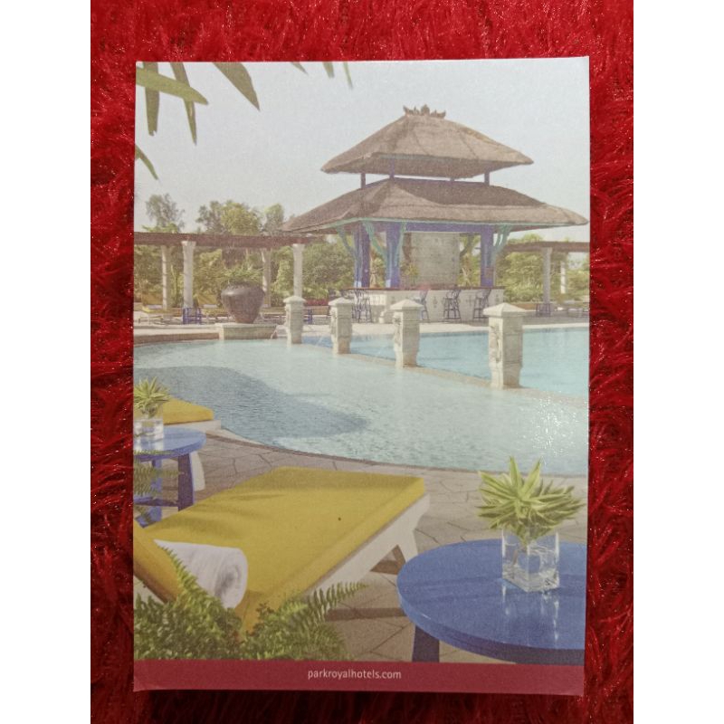 

Post Card Singapore Parkroyal on Beach road UN USED