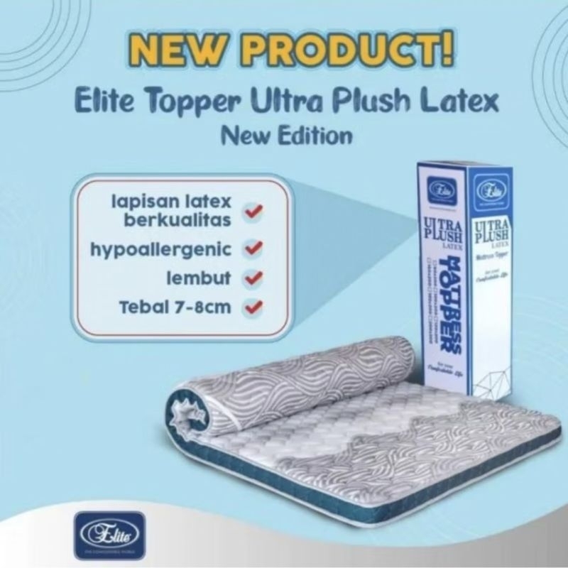 Topper Elite Orthopedic / pelapis kasur Latex