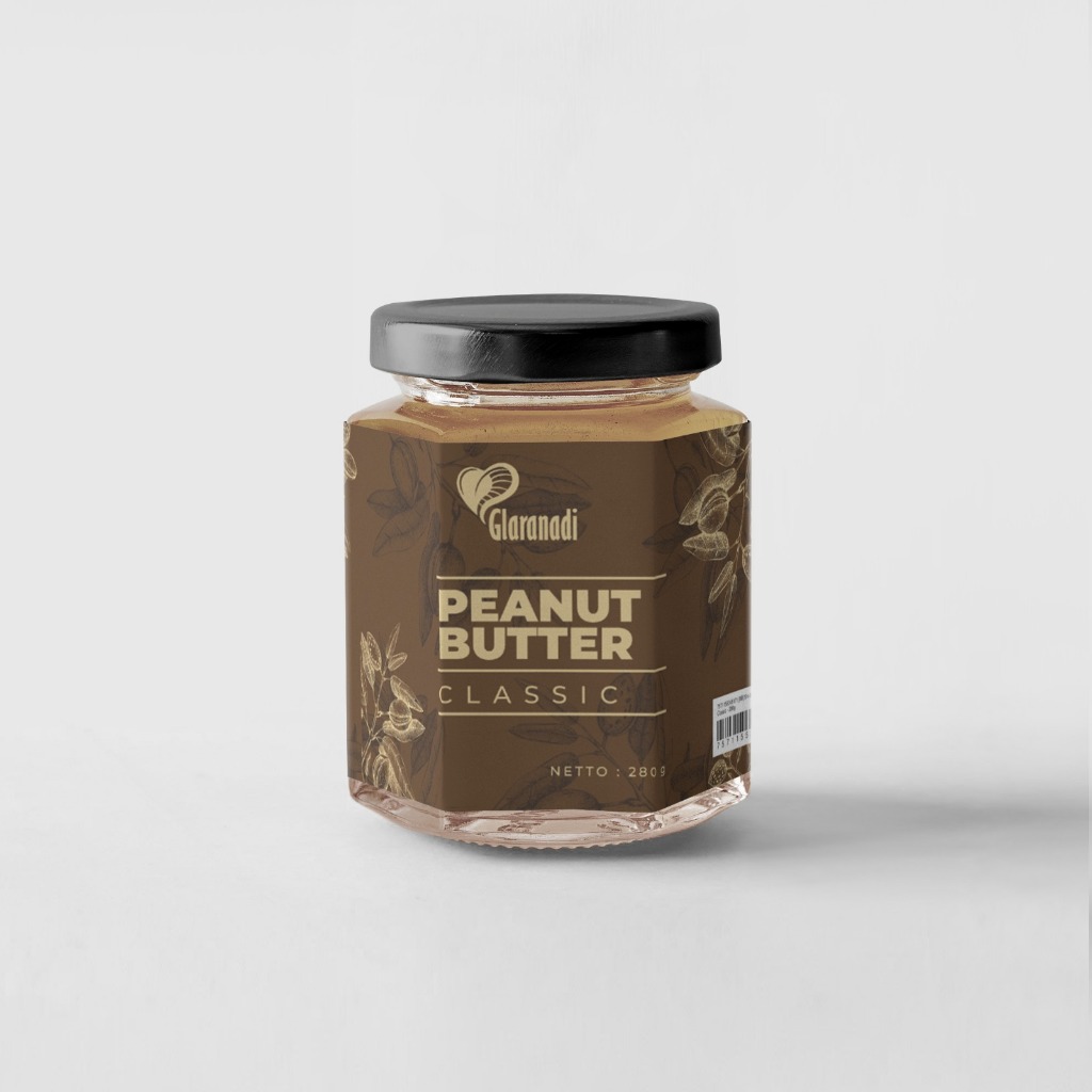 

QH Glaranadi Snutter Selai Kacang Tanpa Gula Garam 280g Original / Roasted Peanut Butter Sugar Free