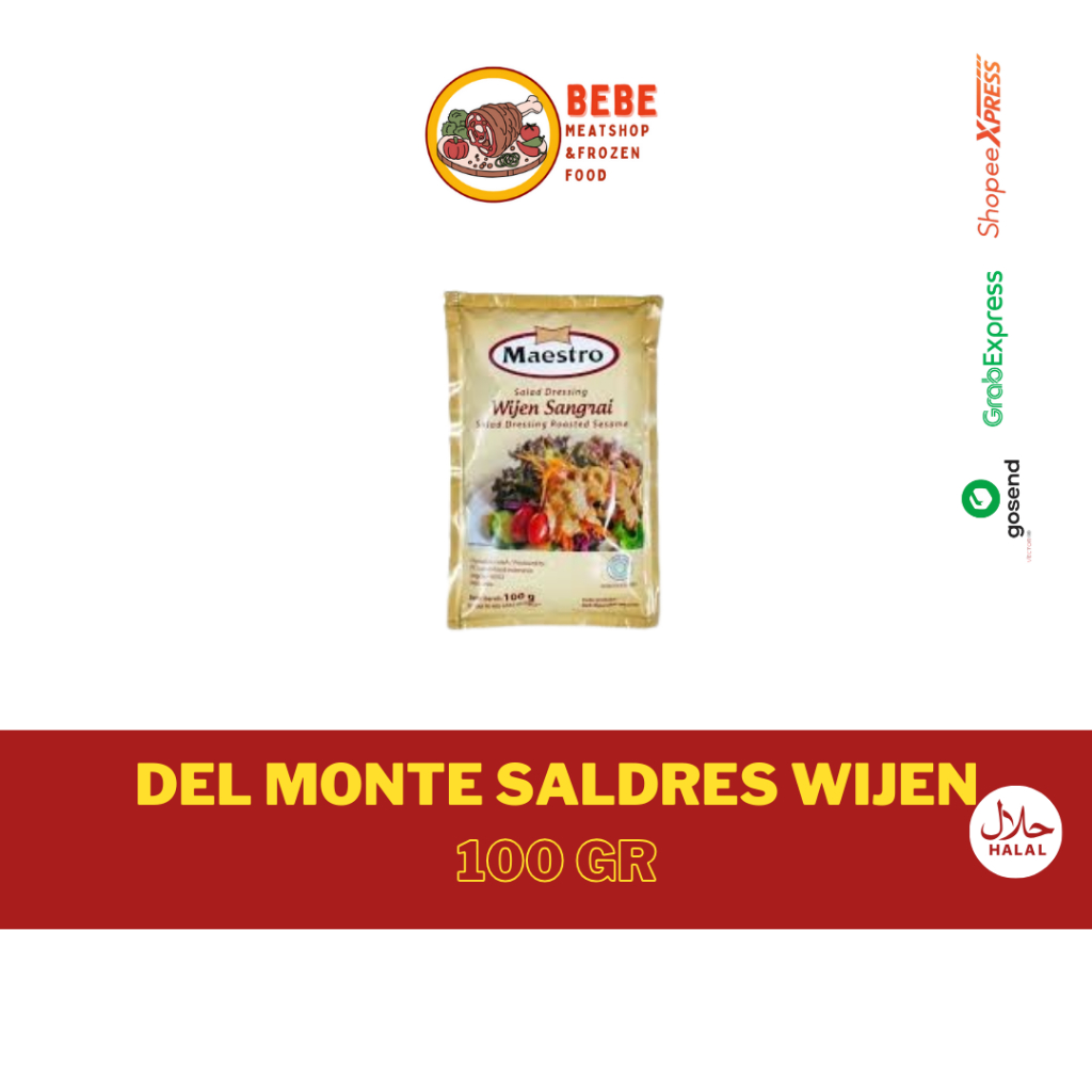 

Maestero Salad Dressing Wijen 100g