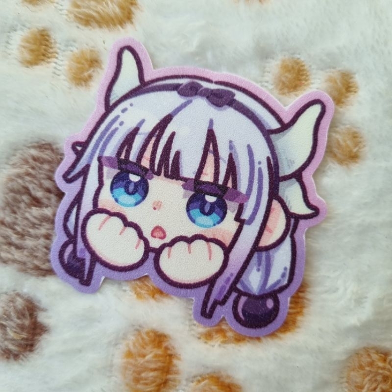 

[Chiimaru / @shiya_tan00] Die-Cut Sticker Kanna Kamui / Anime Kobayashi-san Chi no Maid Dragon / 6cm