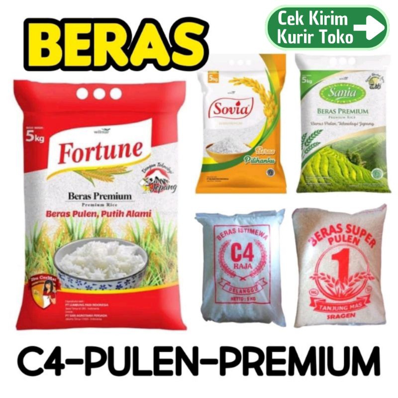 

BERAS PUTIH PER PACK - Beras Kemasan Berkualitas - TemuPawon