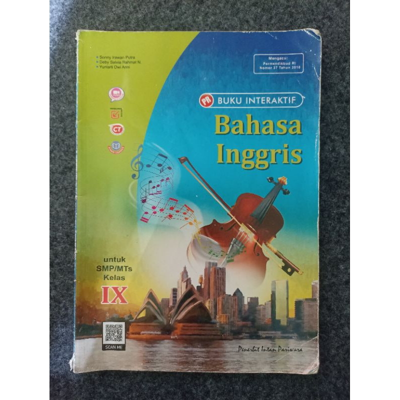 BUKU PR/LKS INTERAKTIF BAHASA INGGRIS INTAN PARIWARA SMP IX