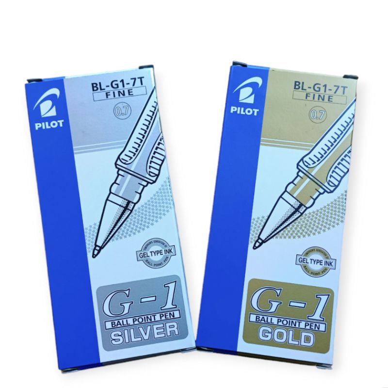 

PULPEN PILOT G1 GEL GOLD/SILVER BL-G1-7T (1PAK/12PCS)