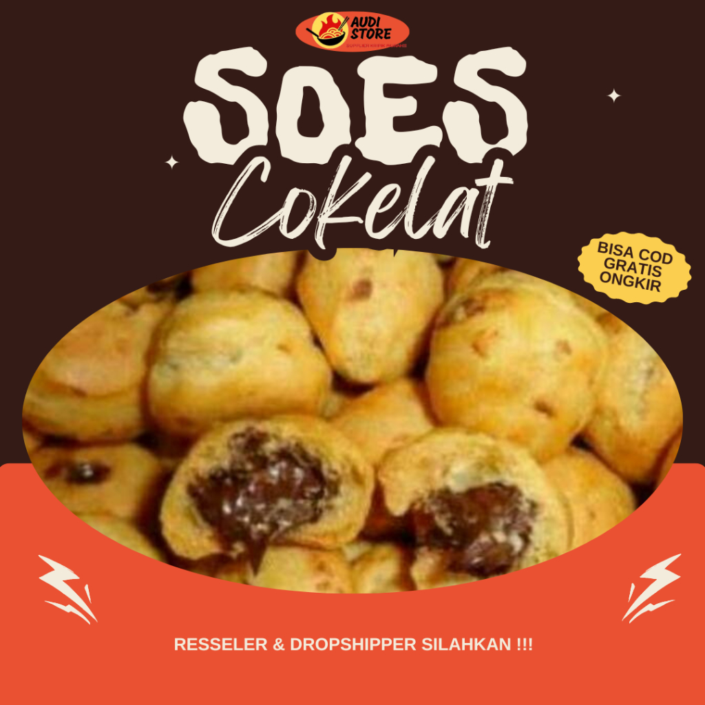 

Soes Kering Cokelat Lumer Di Mulut