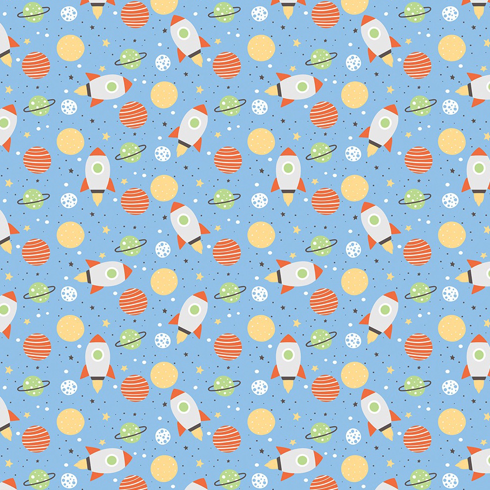 

FANTASTIS Kertas Kado Harvest Wrapping Paper Baby Boom Space