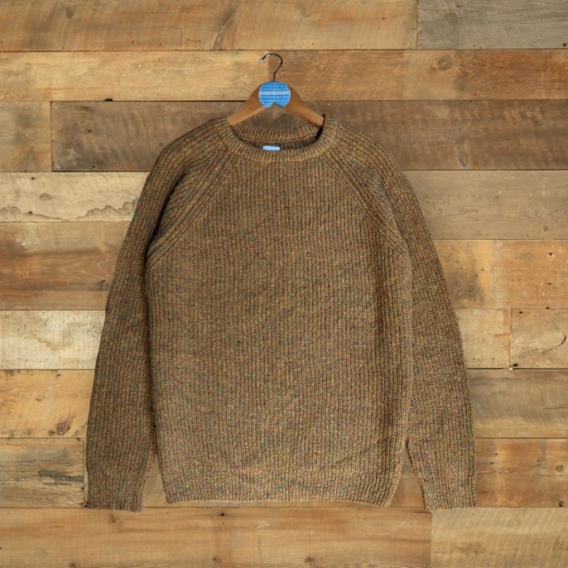 SWEATER RAJUT ZARA MOTIF KNITWEAR PRIA WANITA VINTAGE SWEATER SCOND