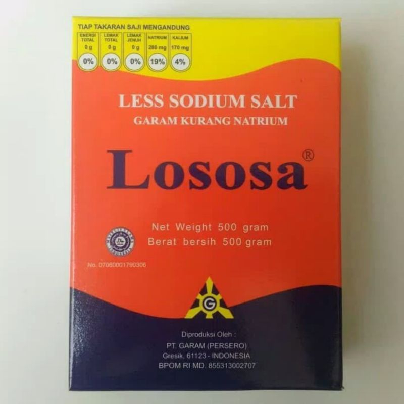 

GARAM LOSOSA 250 gr - Rendah Natrium & Mencegah Hipertensi - TemuPawon