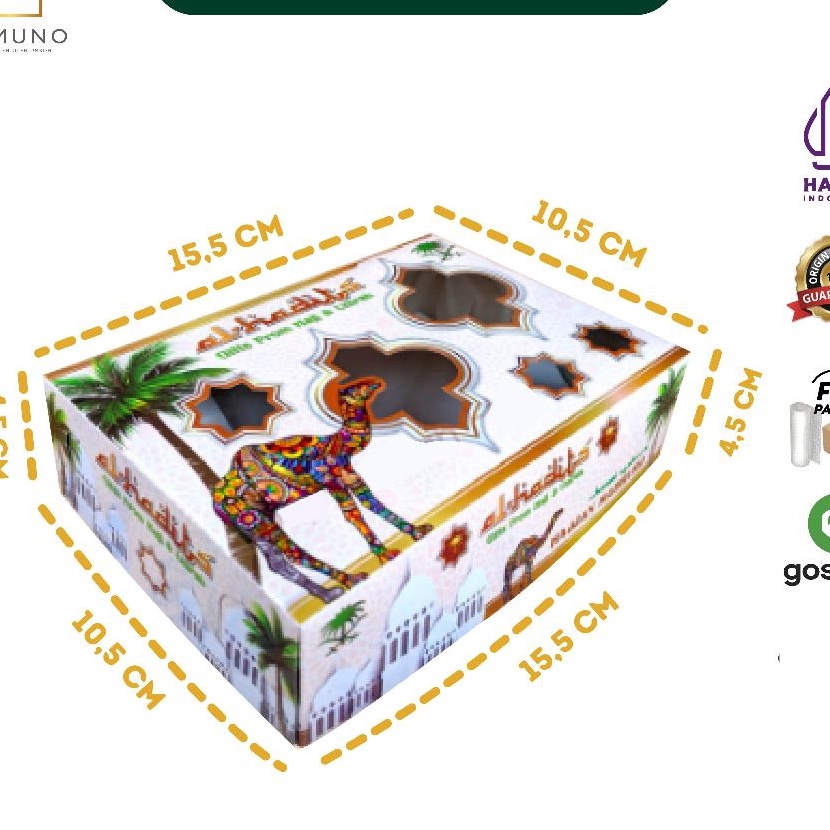 

Wow Dus Oleh Oleh Haji dan Umroh isi 5 pcs