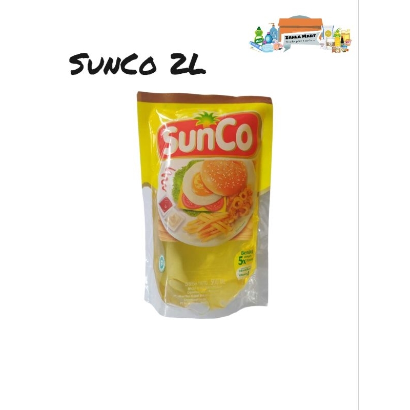 

Sunco 2 liter minyak goreng murah grosir minyak kemasan 2 liter sunco refill