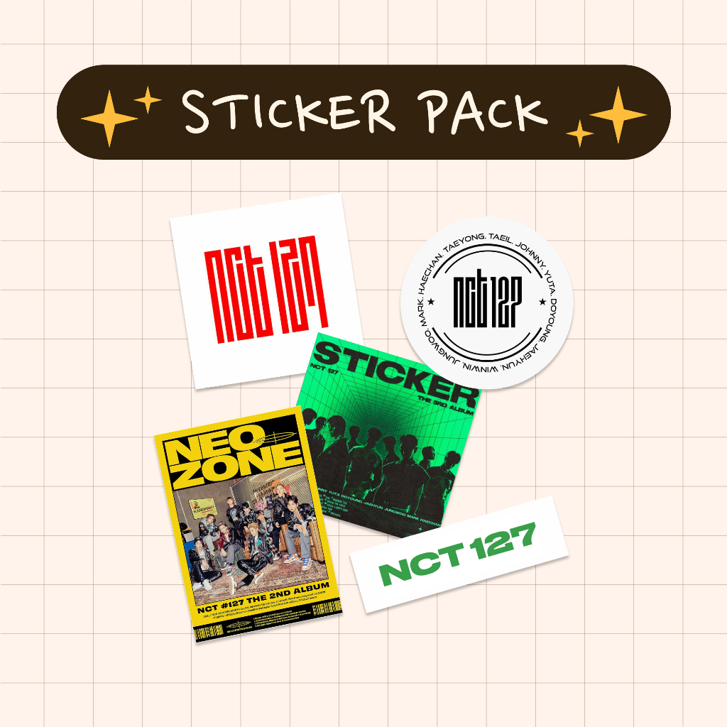 

Stiker Vinyl NCT 127 Boyband Korea