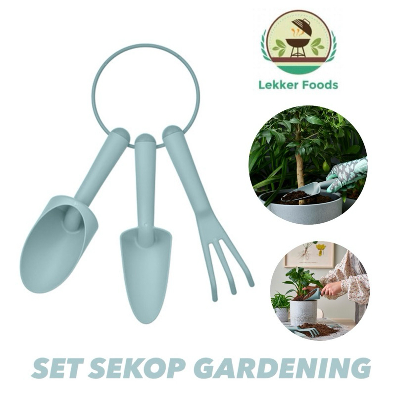 Set Sekop Gardening / Alat Berkebun / Sekop Tanah Grasmaro
